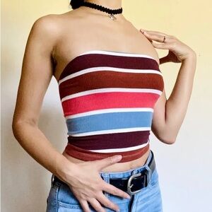 NEW American Eagle Striped Tube Top